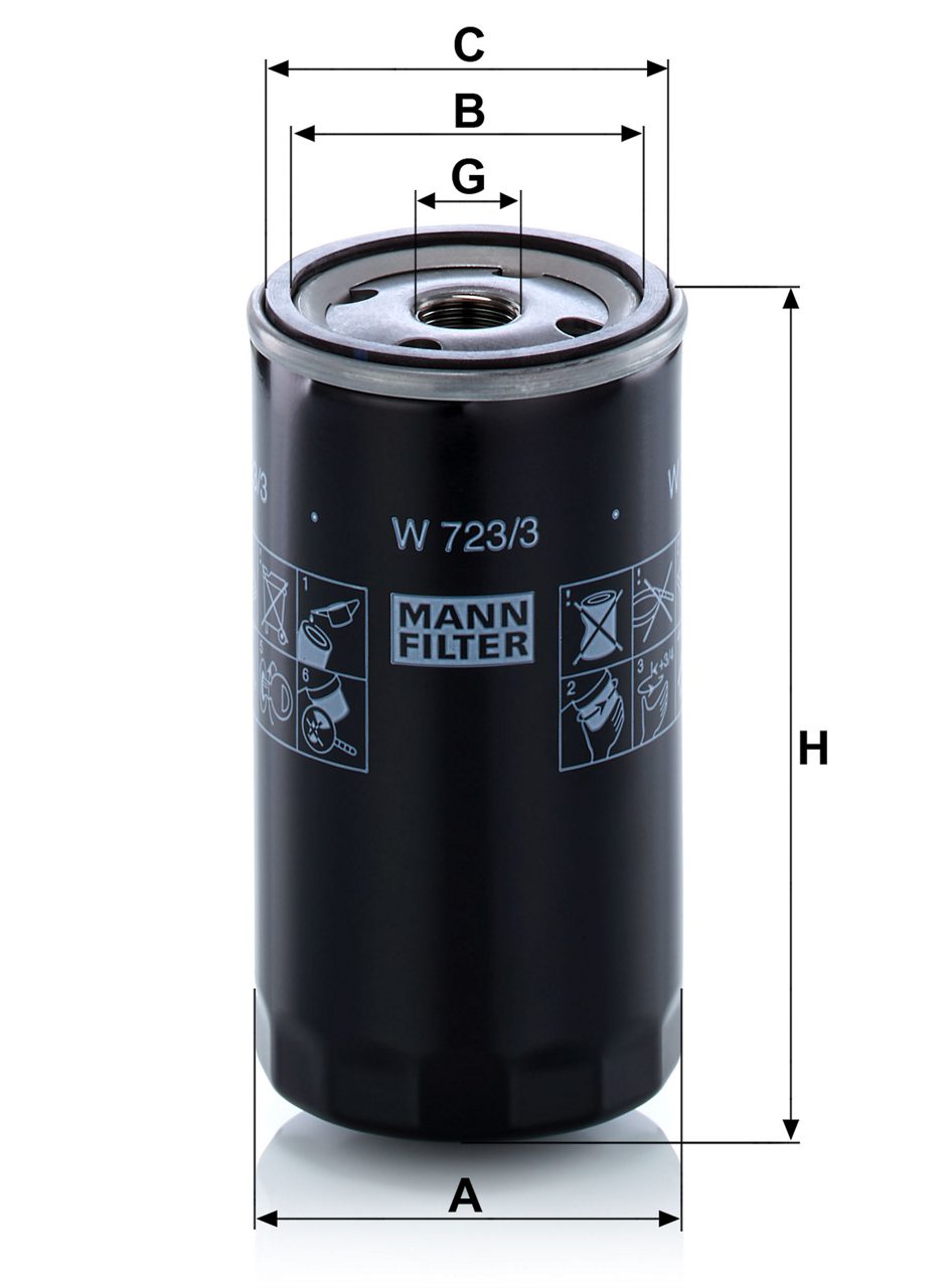 Product Image W723/3_MANN-FILTER