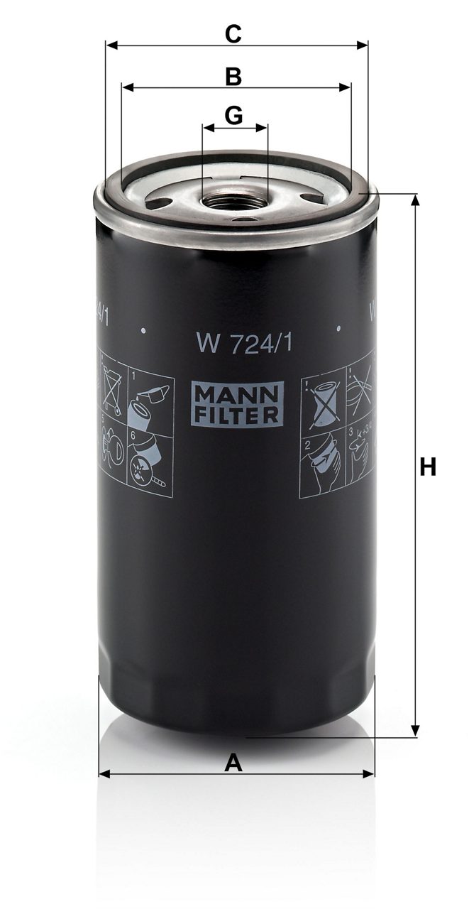 Product Image W724/1_MANN-FILTER