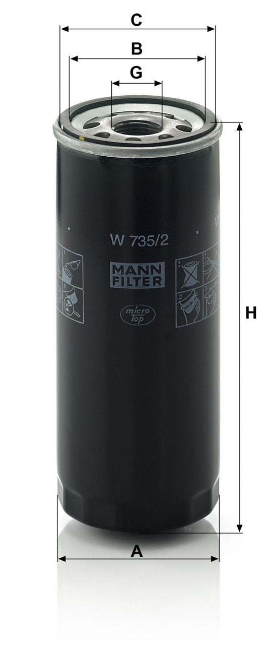 Product Image W735/2_MANN-FILTER