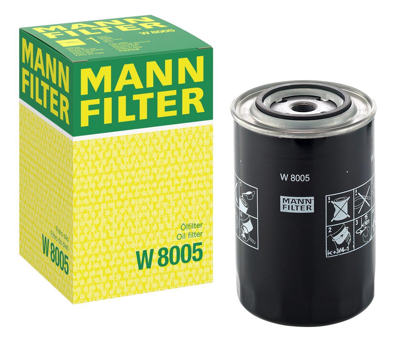 Product Image W8005_MANN-FILTER