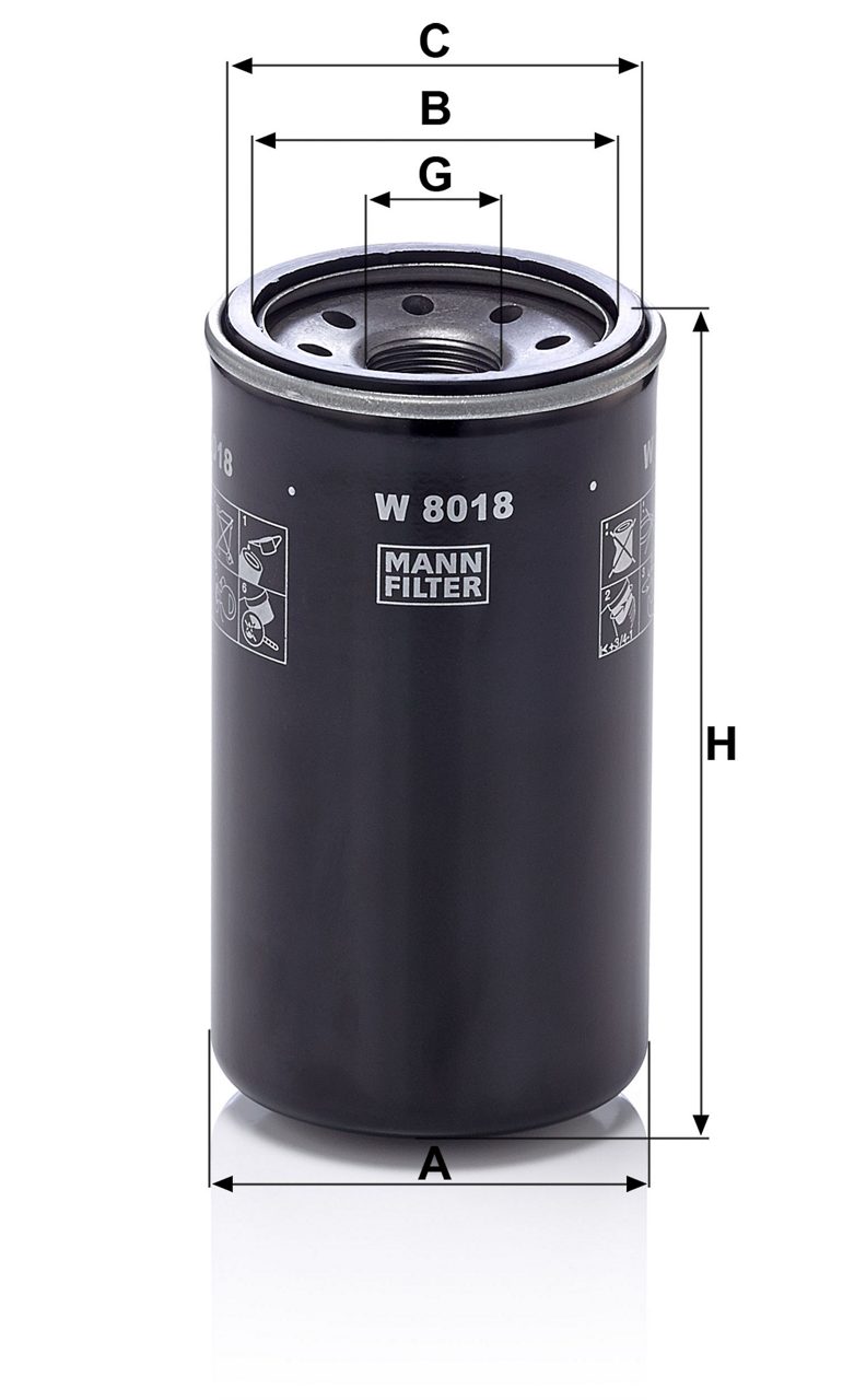 Product Image W8018_MANN-FILTER