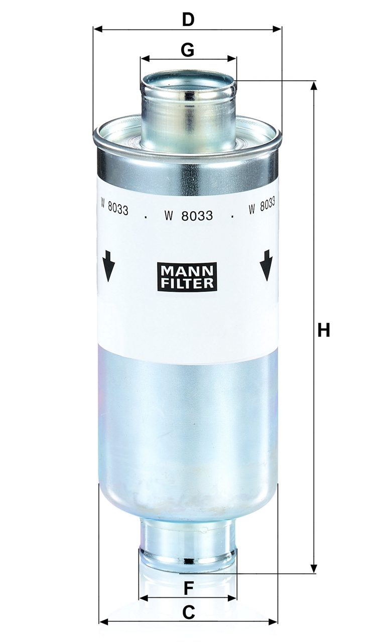 Product Image W8033_MANN-FILTER