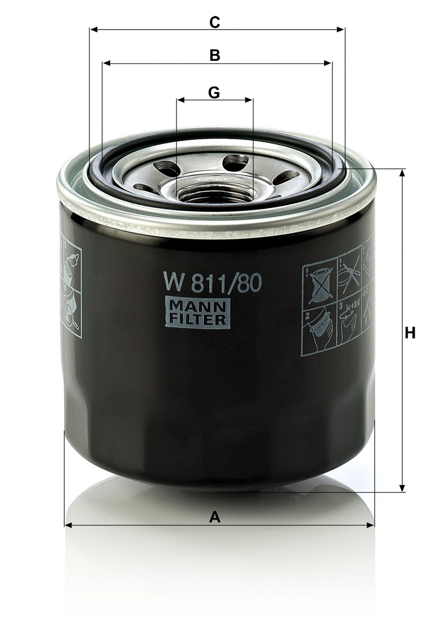 Product Image W811/80_MANN-FILTER