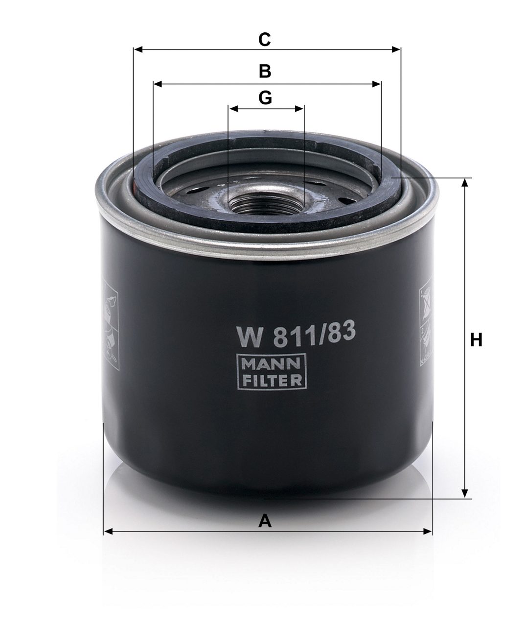 Product Image W811/83_MANN-FILTER