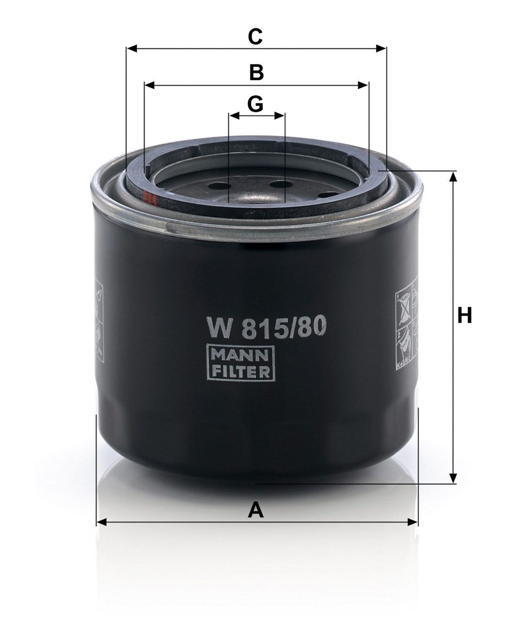 Product Image W815/80_MANN-FILTER
