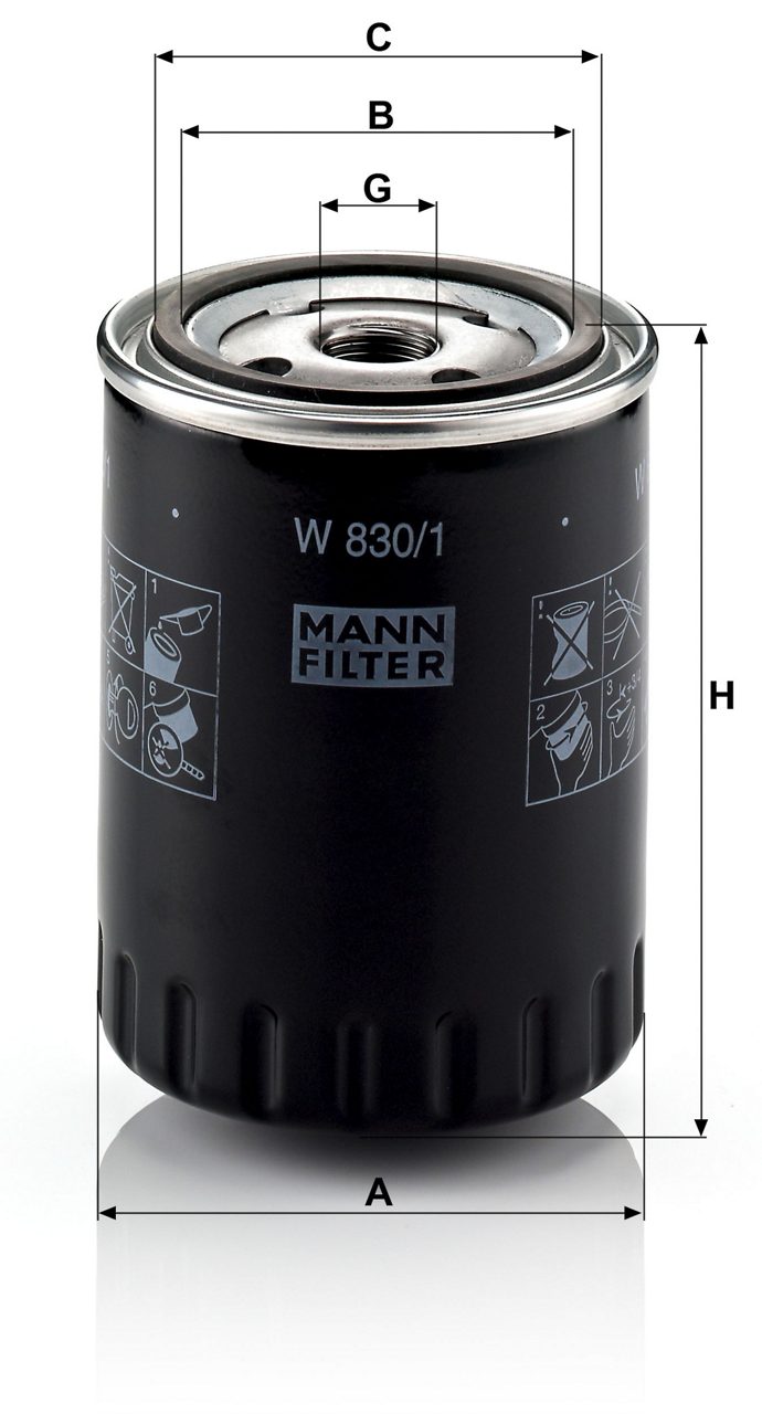 Product Image W830/1_MANN-FILTER