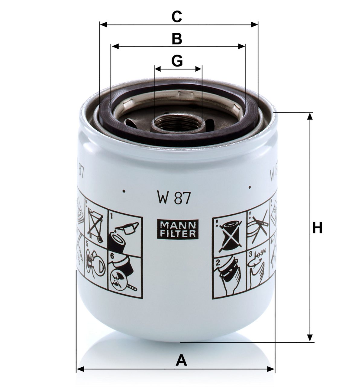Product Image W87_MANN-FILTER