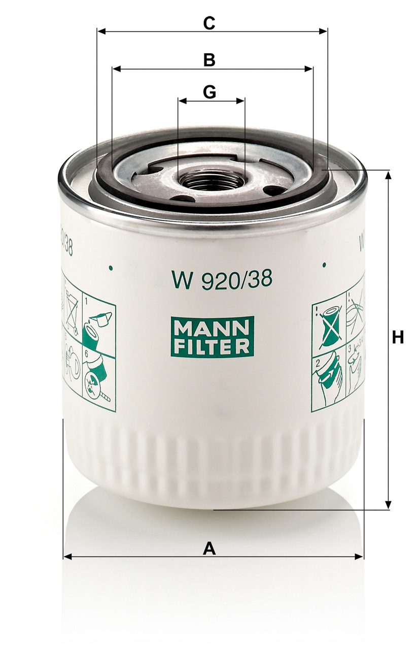 Product Image W920/38_MANN-FILTER