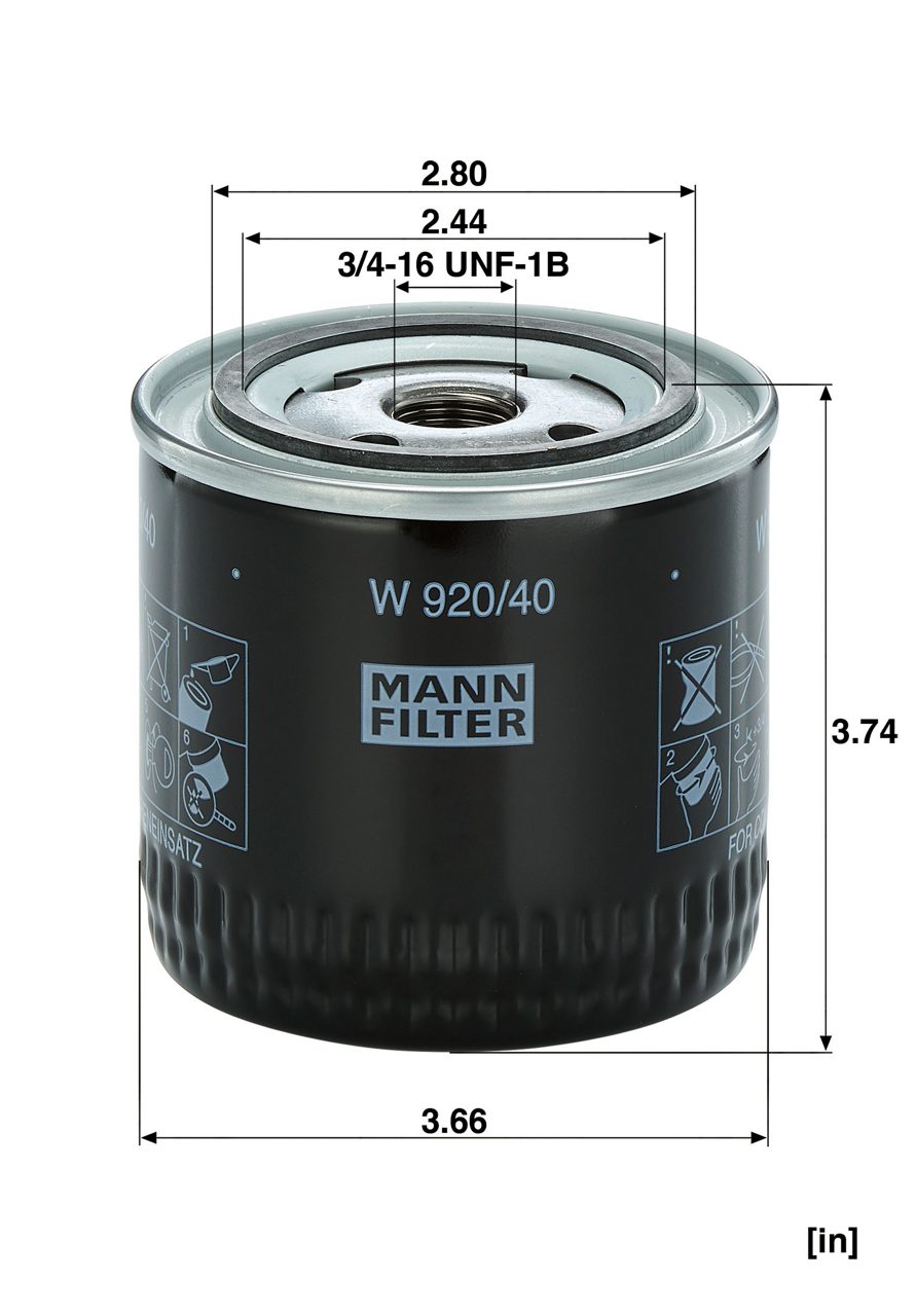 Product Image W920/40_MANN-FILTER