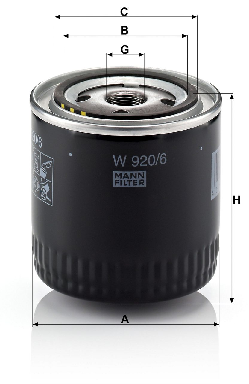 Product Image W920/6_MANN-FILTER