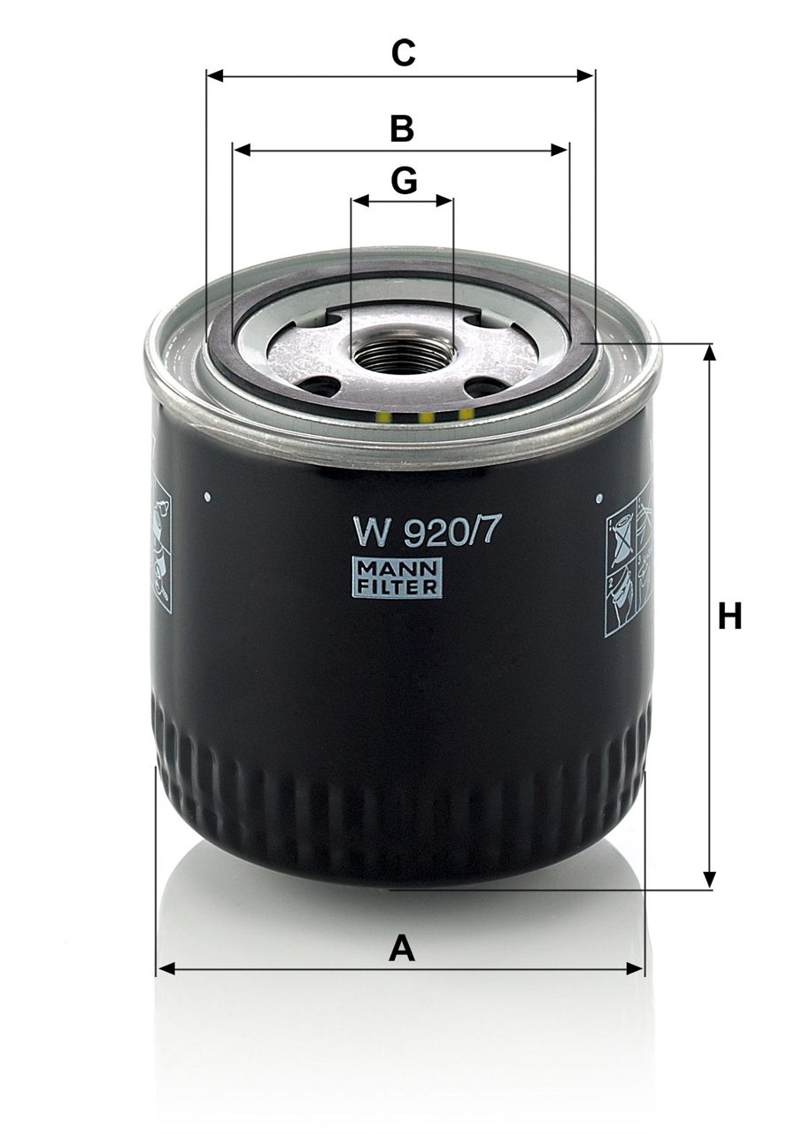 Product Image W920/7_MANN-FILTER