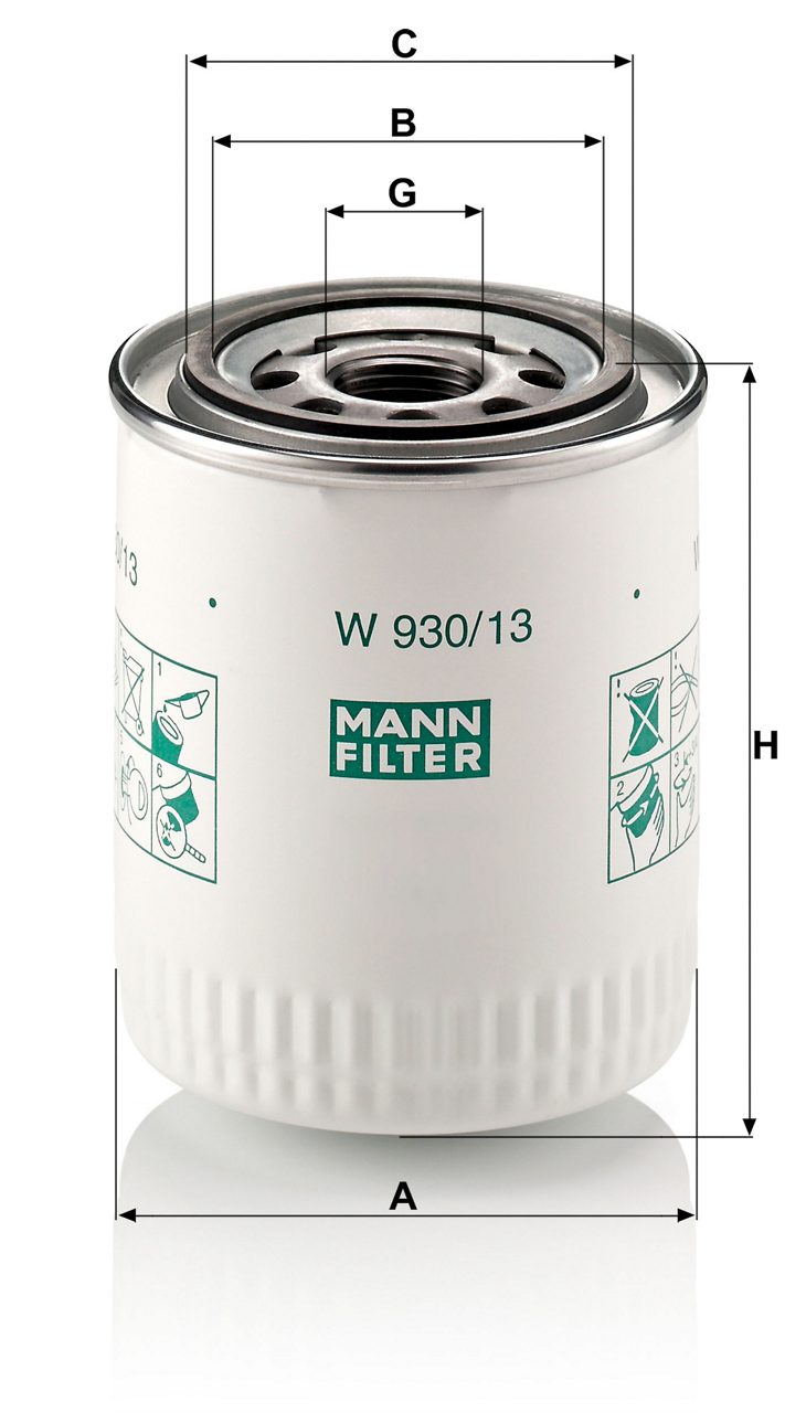 Product Image W930/13_MANN-FILTER