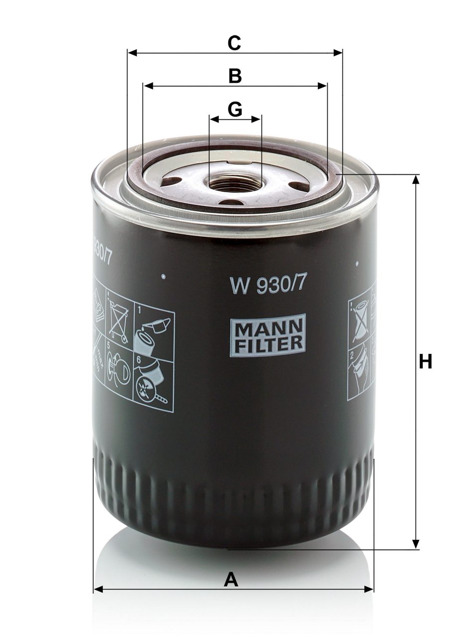Product Image W930/7_MANN-FILTER