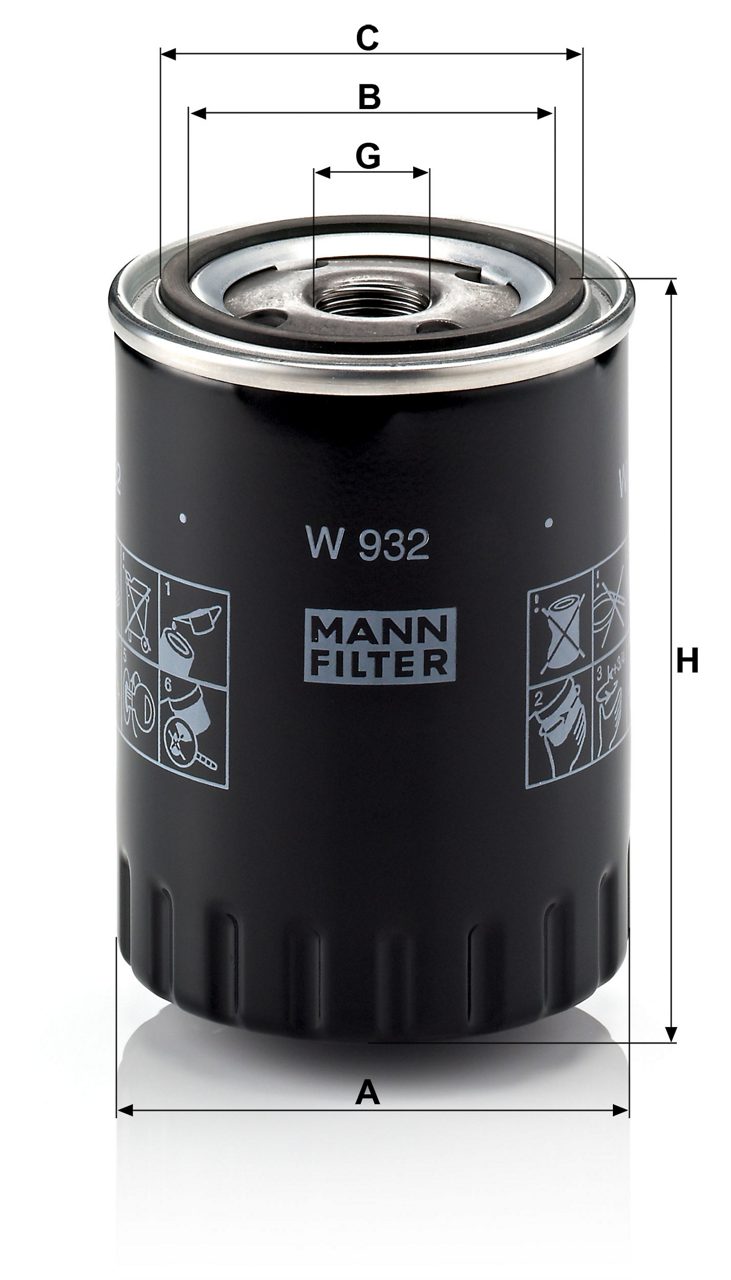 Product Image W932_MANN-FILTER