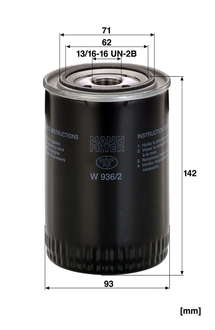 Product Image W936/2_MANN-FILTER