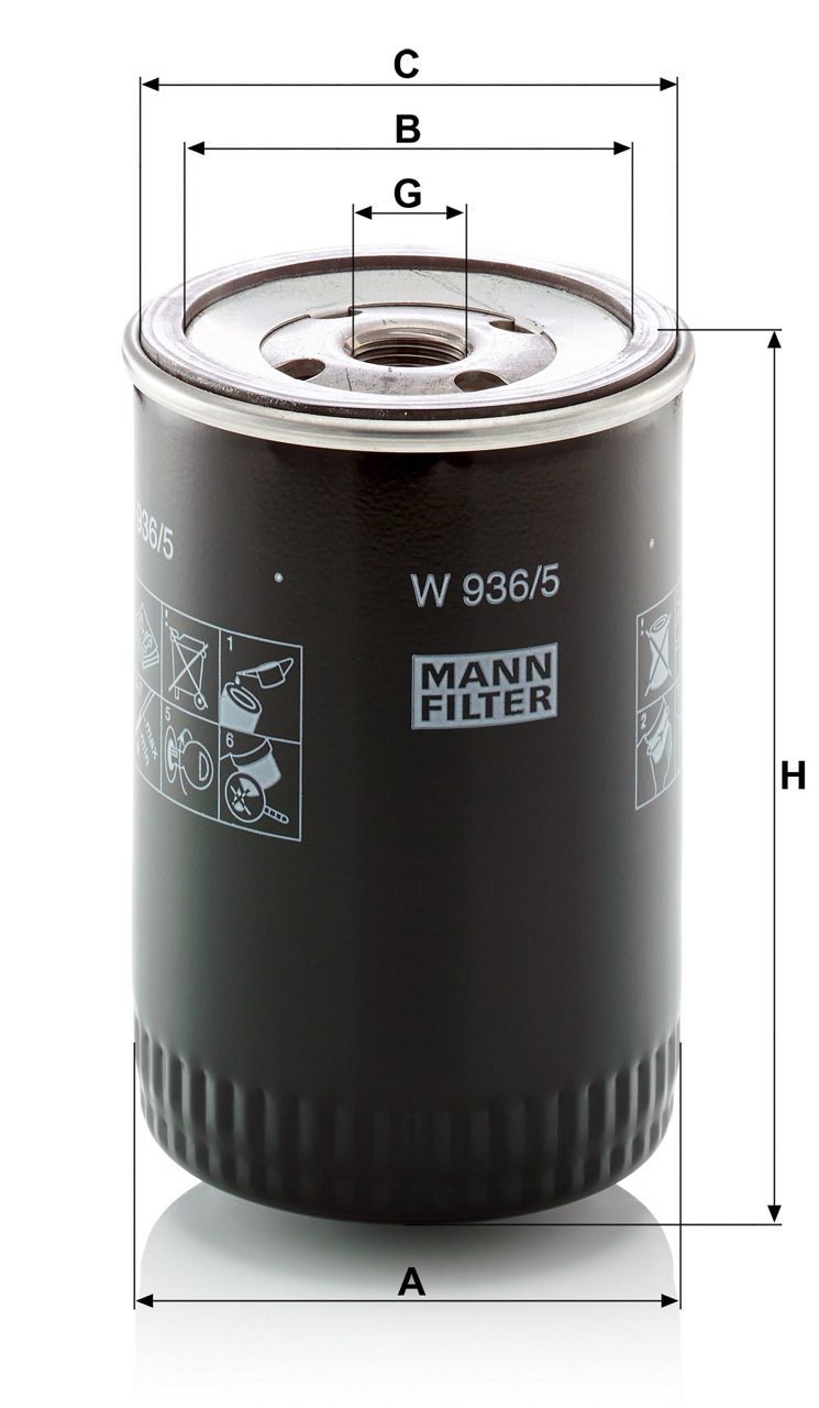Product Image W936/5_MANN-FILTER