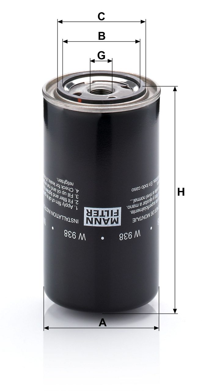 Product Image W938_MANN-FILTER