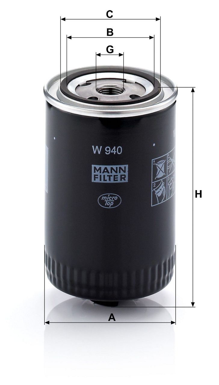 Product Image W940_MANN-FILTER