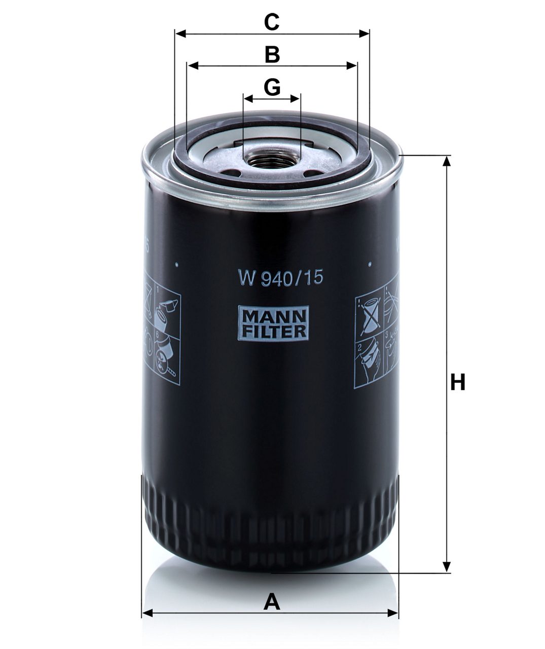 Product Image W940/15N_MANN-FILTER