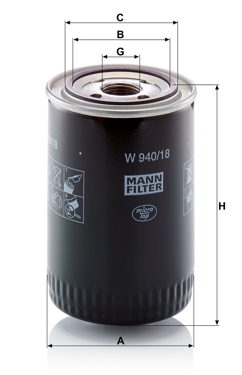Product Image W940/18_MANN-FILTER