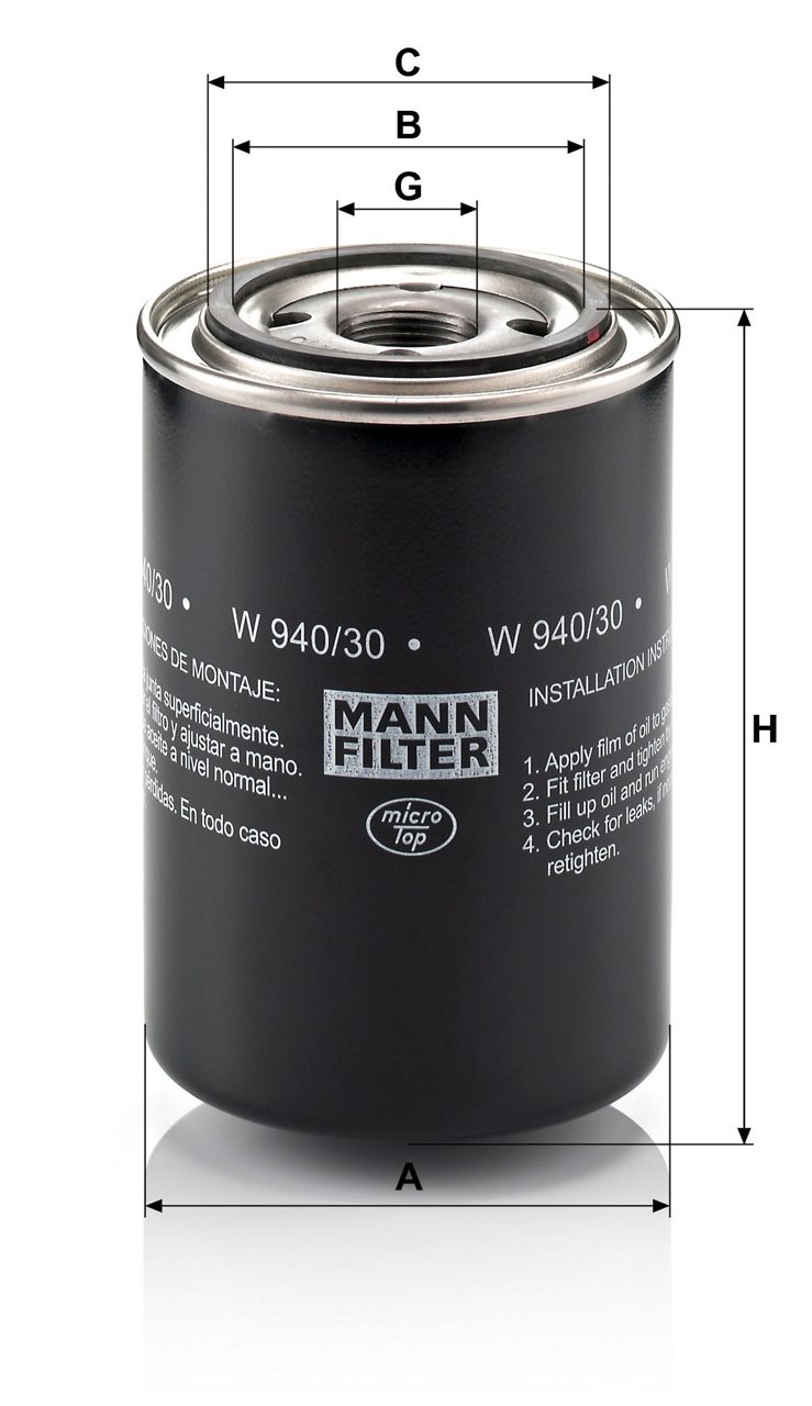 Product Image W940/30_MANN-FILTER