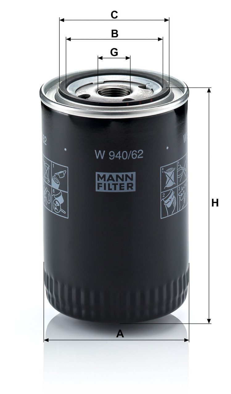 Product Image W940/62_MANN-FILTER