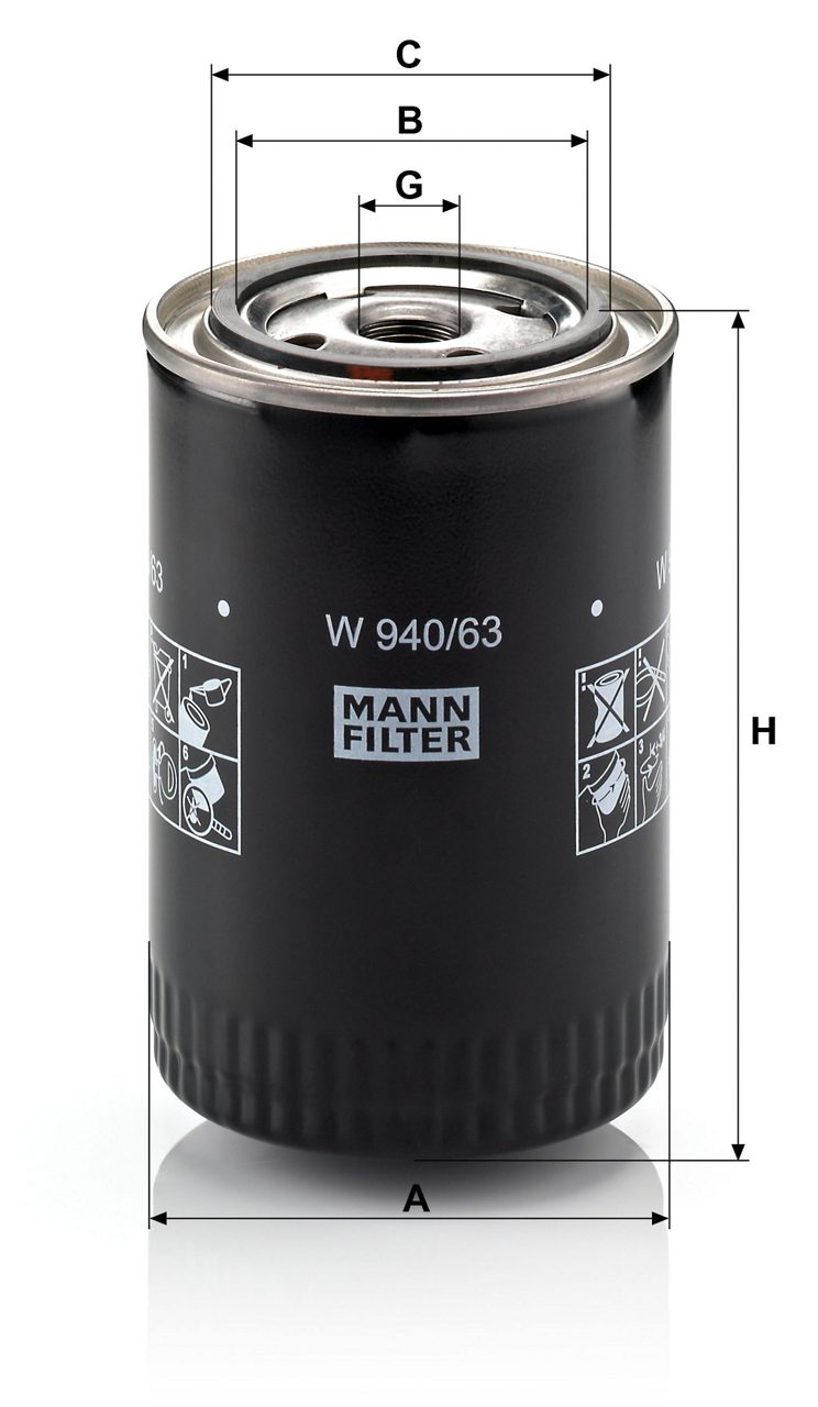 Product Image W940/63_MANN-FILTER