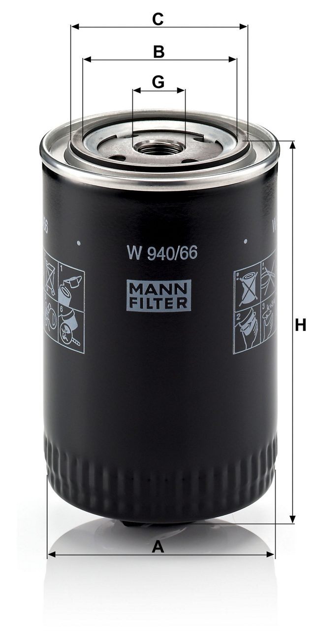 Product Image W940/66_MANN-FILTER