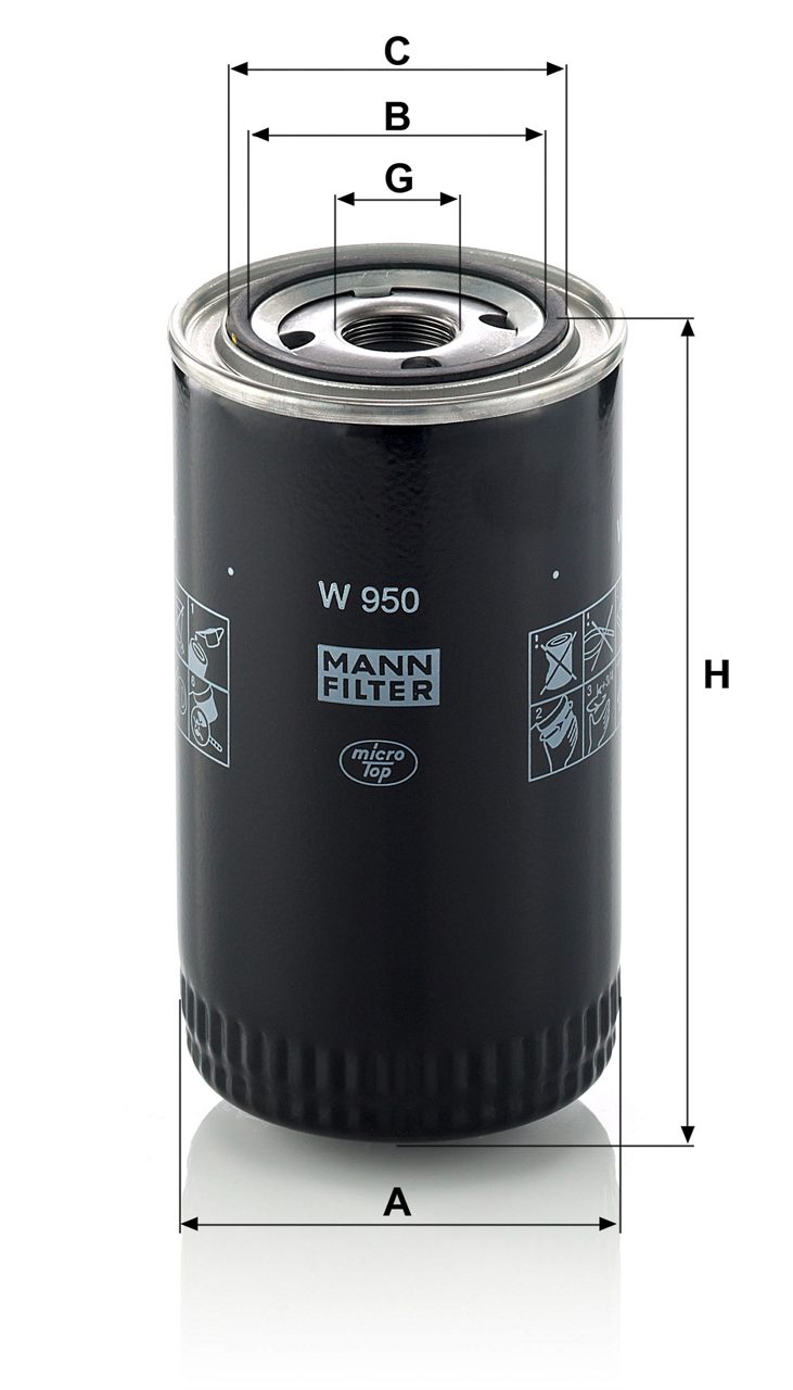 Product Image W950_MANN-FILTER