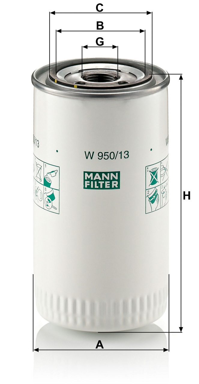 Product Image W950/13_MANN-FILTER