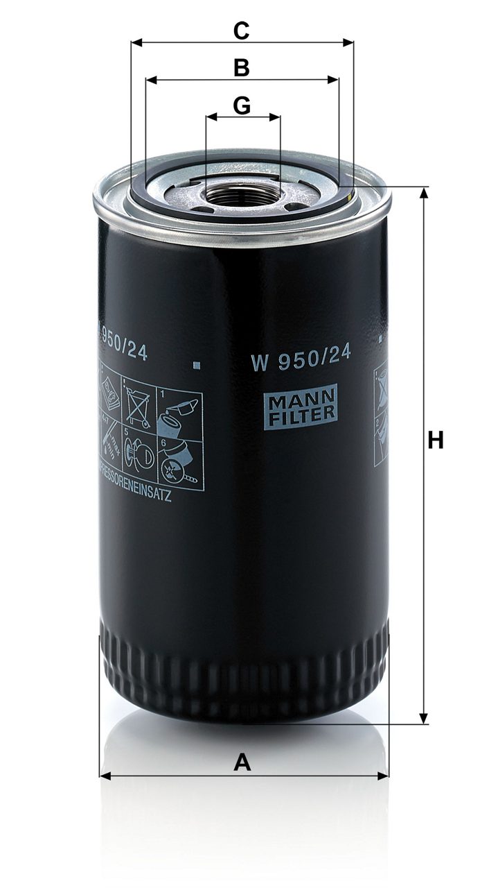 Product Image W950/24_MANN-FILTER