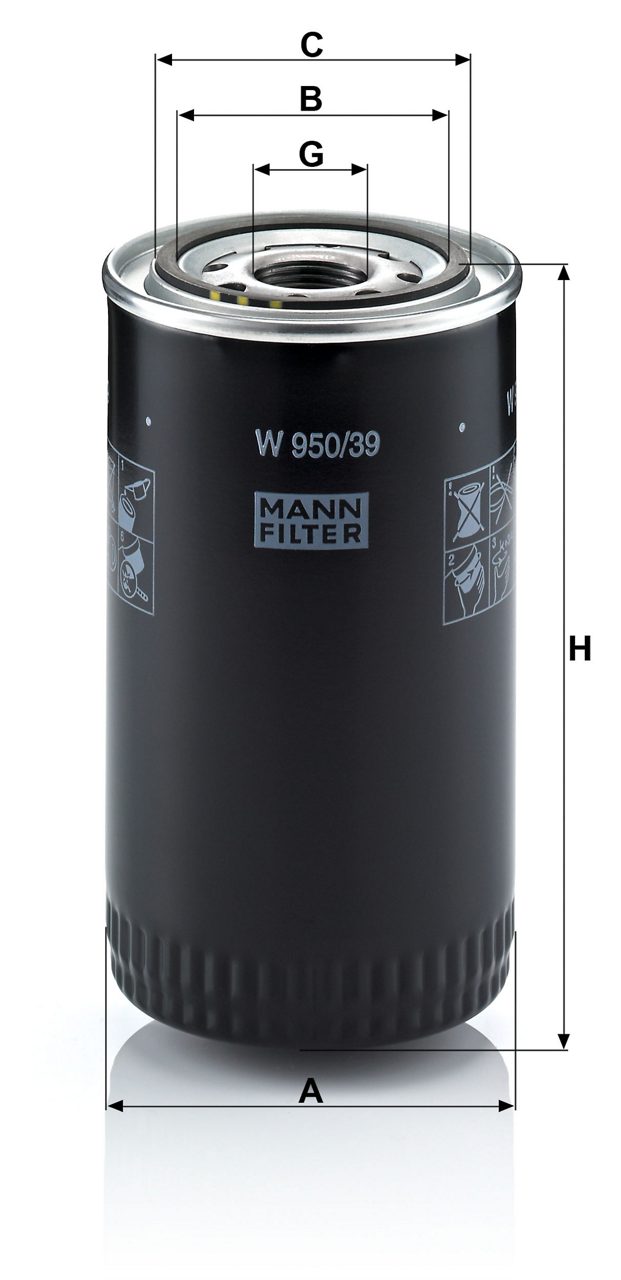 Product Image W950/39_MANN-FILTER
