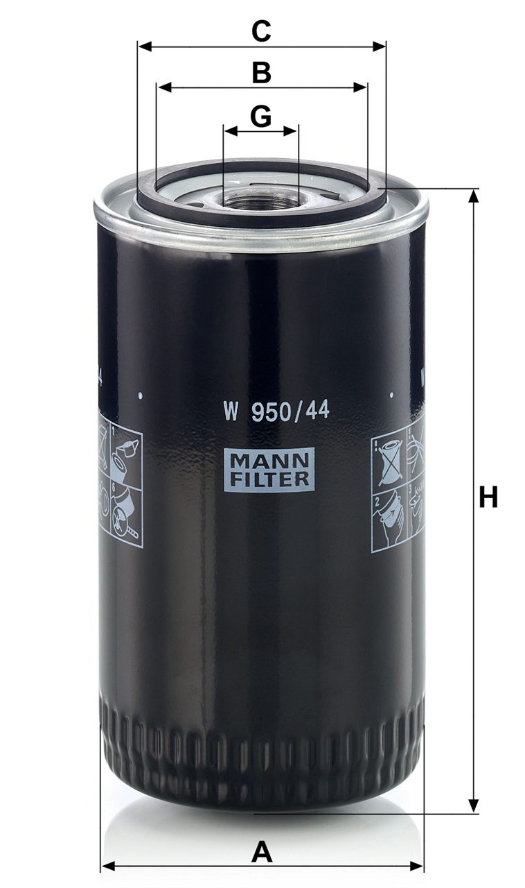 Product Image W950/44_MANN-FILTER