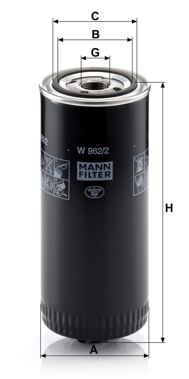 Product Image W962/2_MANN-FILTER