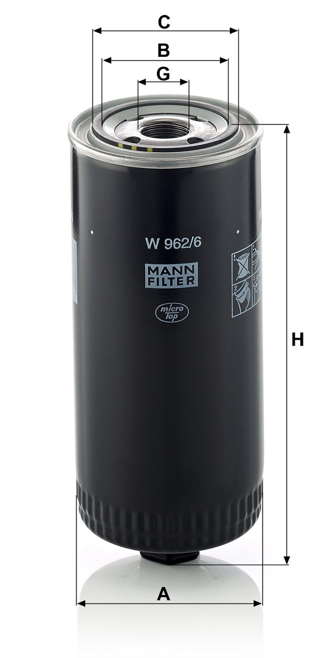 Product Image W962/6_MANN-FILTER