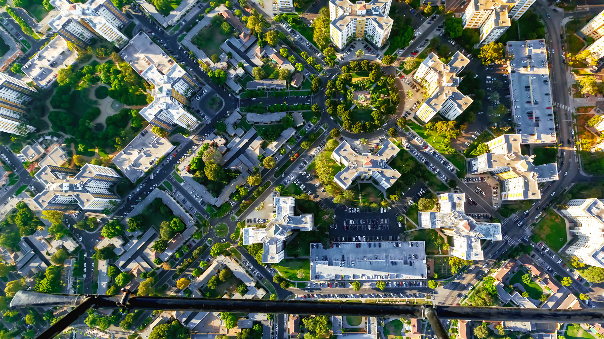 aerial city
