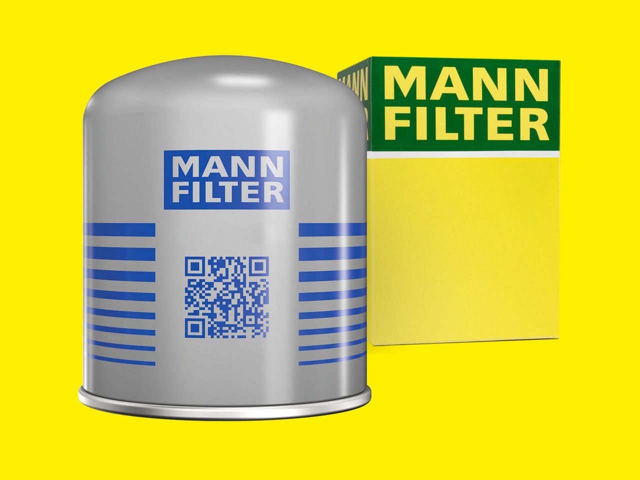 MANN-FILTER air dryer cartridges dehumidify compressed air and protect compressed air systems
