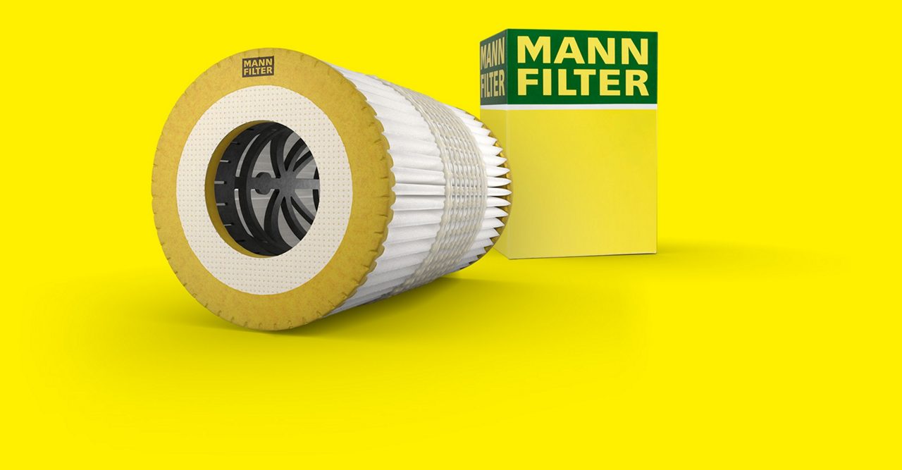 Engine oil filter HU7035 by MANN-FILTER for high performance engines