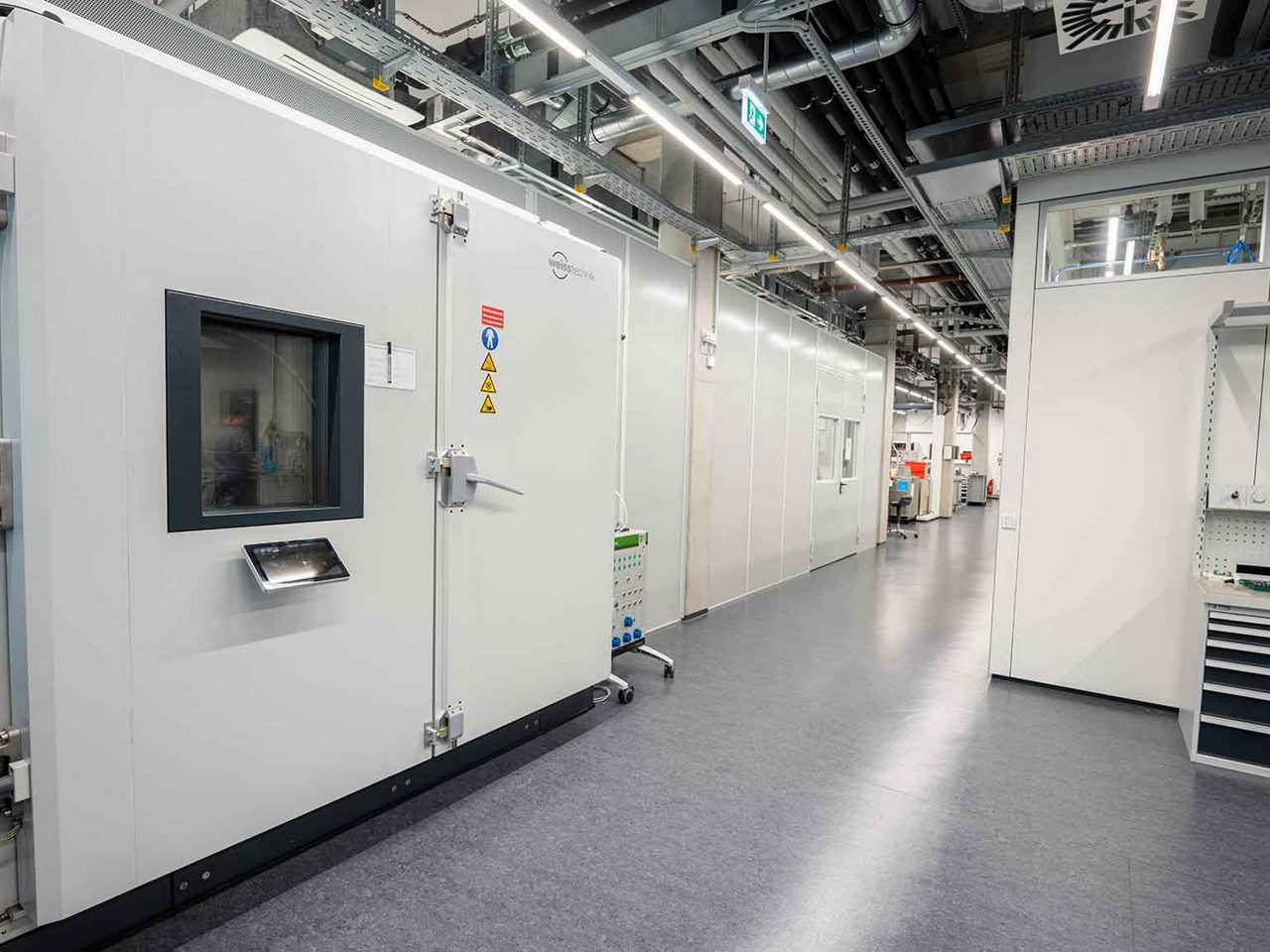 Befeuchterprüfstand in Ludwigsburg - Außenansicht