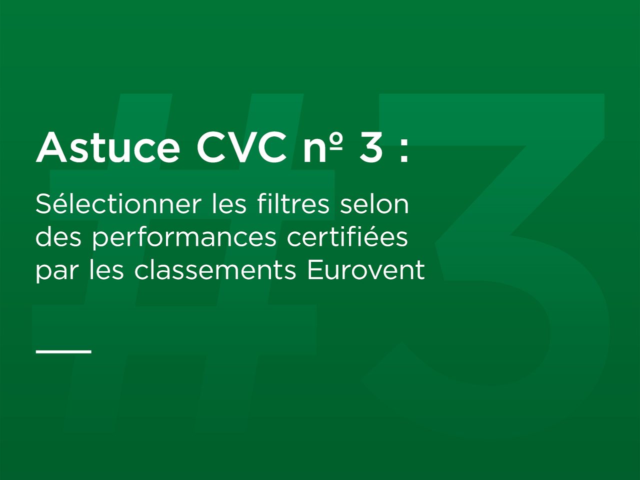 Se fier au classement Eurovent