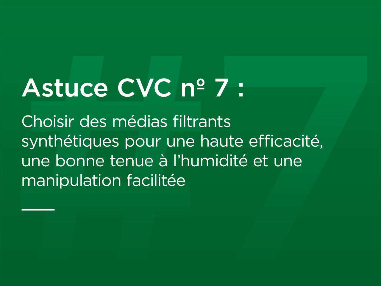 Penser filtres synthétiques