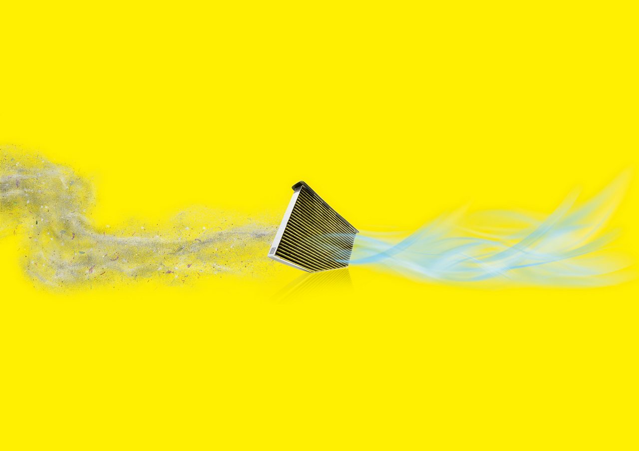Innenraumfilter von MANN-FILTER sorgen für eine perfekte Zirkulation der Luft