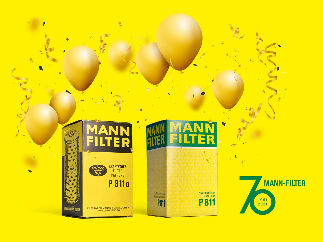 MANN-FILTER 70 Jahre Jubiläum
