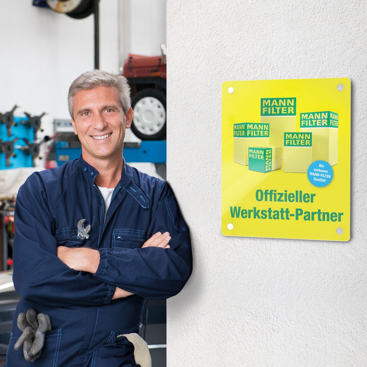 MANN-FILTER Club Pressebild Werkstatt