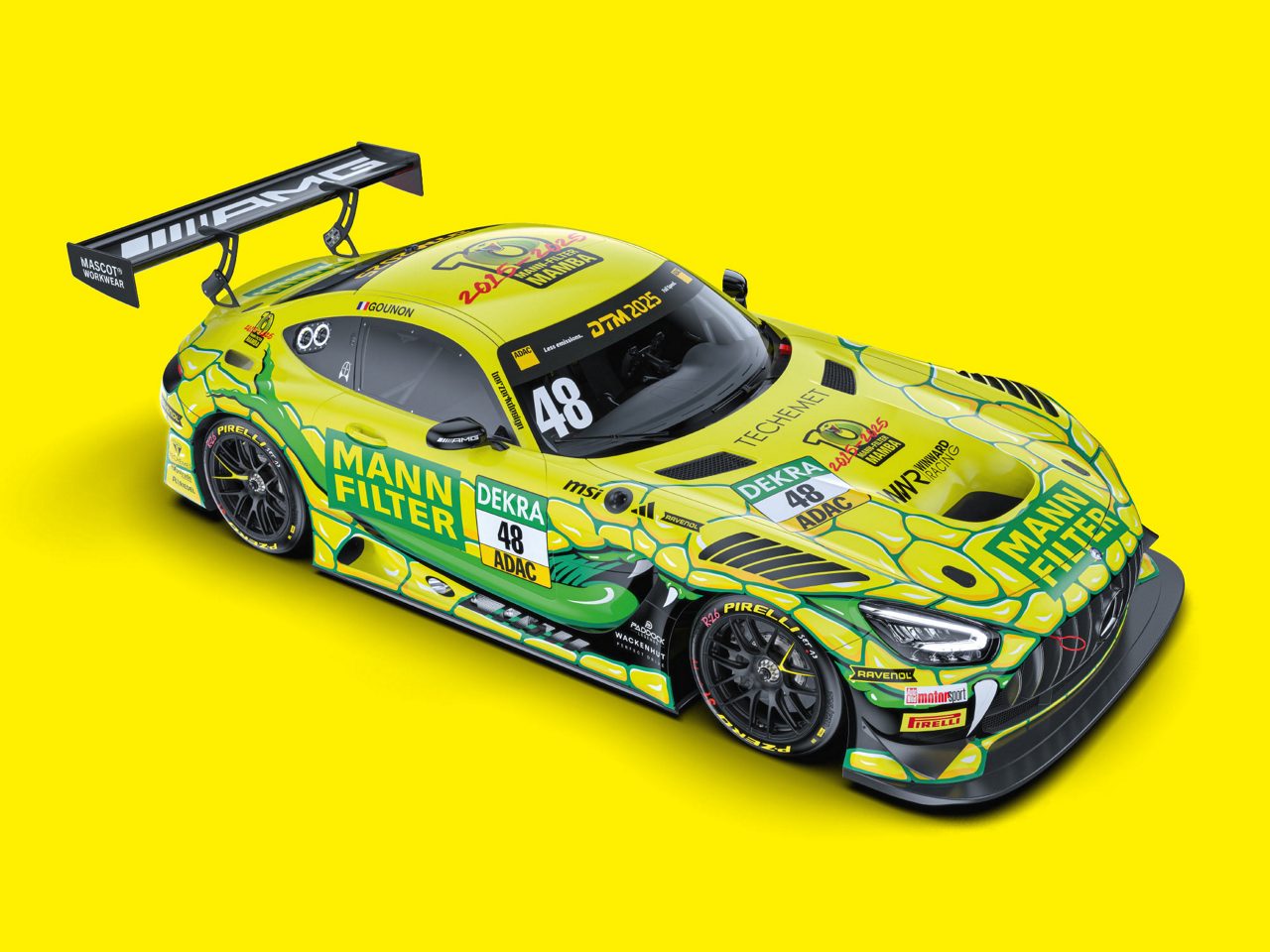 The MANN-FILTER Mamba for the DTM season 2025