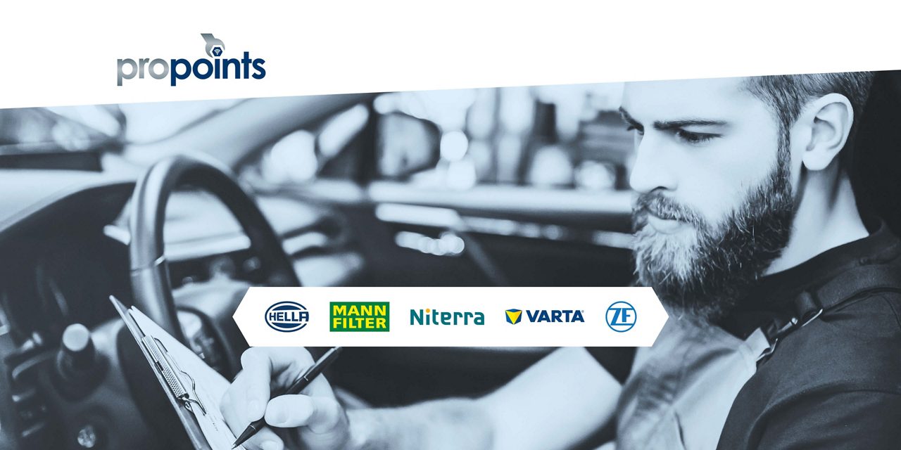 proPoints loyalty program for workshops – with strong partners like premium brand MANN-FILTER