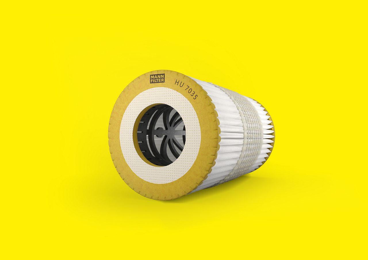 Oil filter HU7035 by MANN-FILTER to preserve lubricant quality