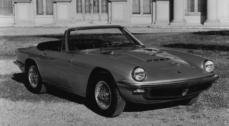 Maserati Classic - Mistral Spyder - vue latérale