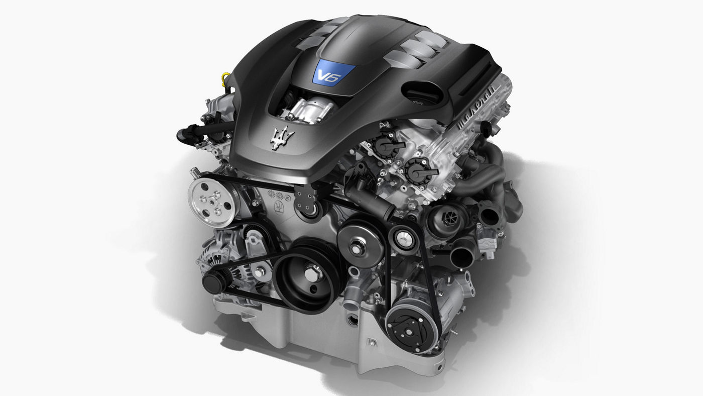 Maserati motor for Ghibli, Levante and Quattroporte model - V6 Petrol