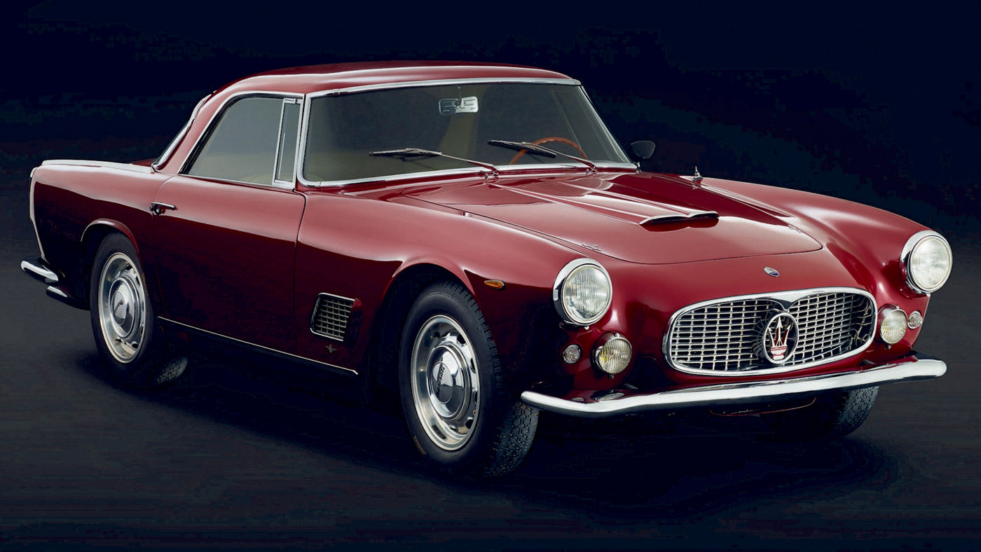 The classic Maserati car 3500 GT, GranTurismo model's ancestor